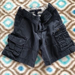 Baby Gap 3T navy blue cargo shorts. Well loved!